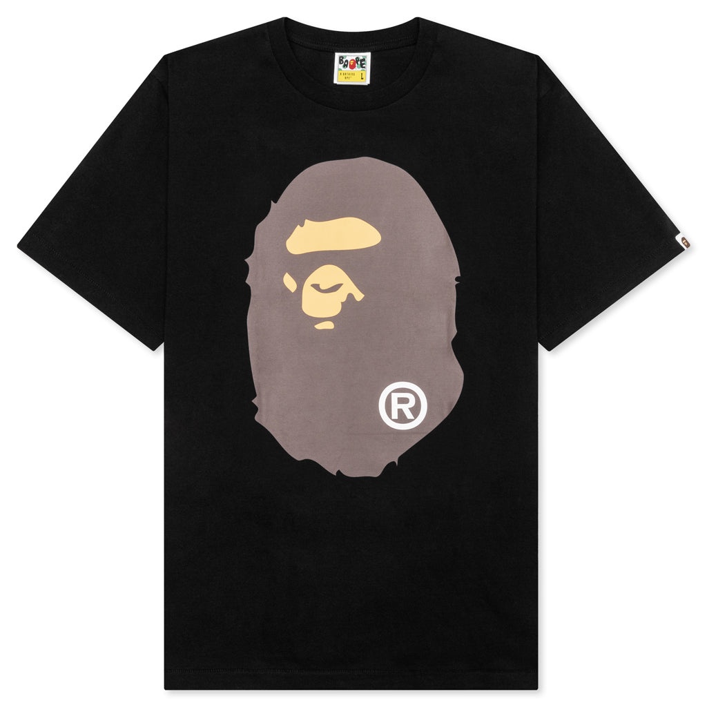 BIG APE HEAD TEE - BLACK - 1