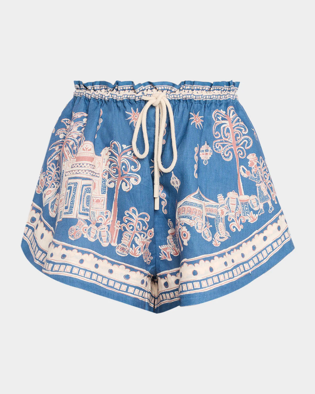 Acacia Linen Shorts - 1