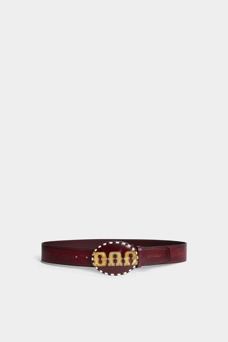 WESTERN DD PLAQUE BELT - 2