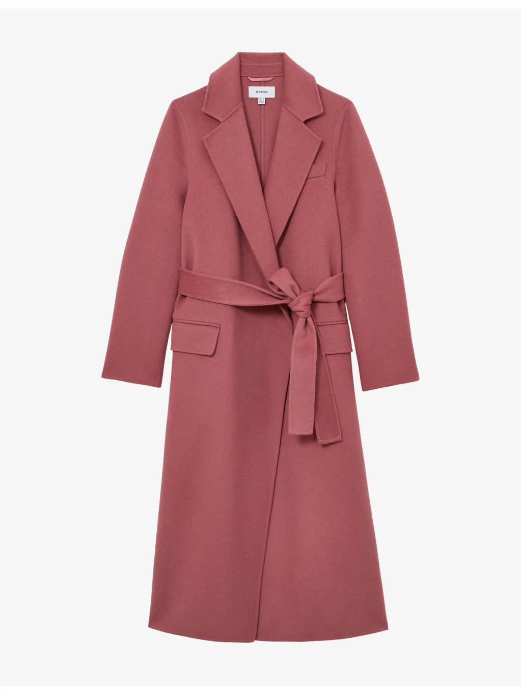 Marlowe Longline Double-Breasted Wool-Blend Coat - 1