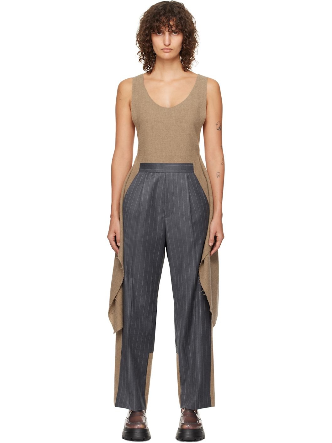 Brown & Gray UC2D1702 Jumpsuit - 1