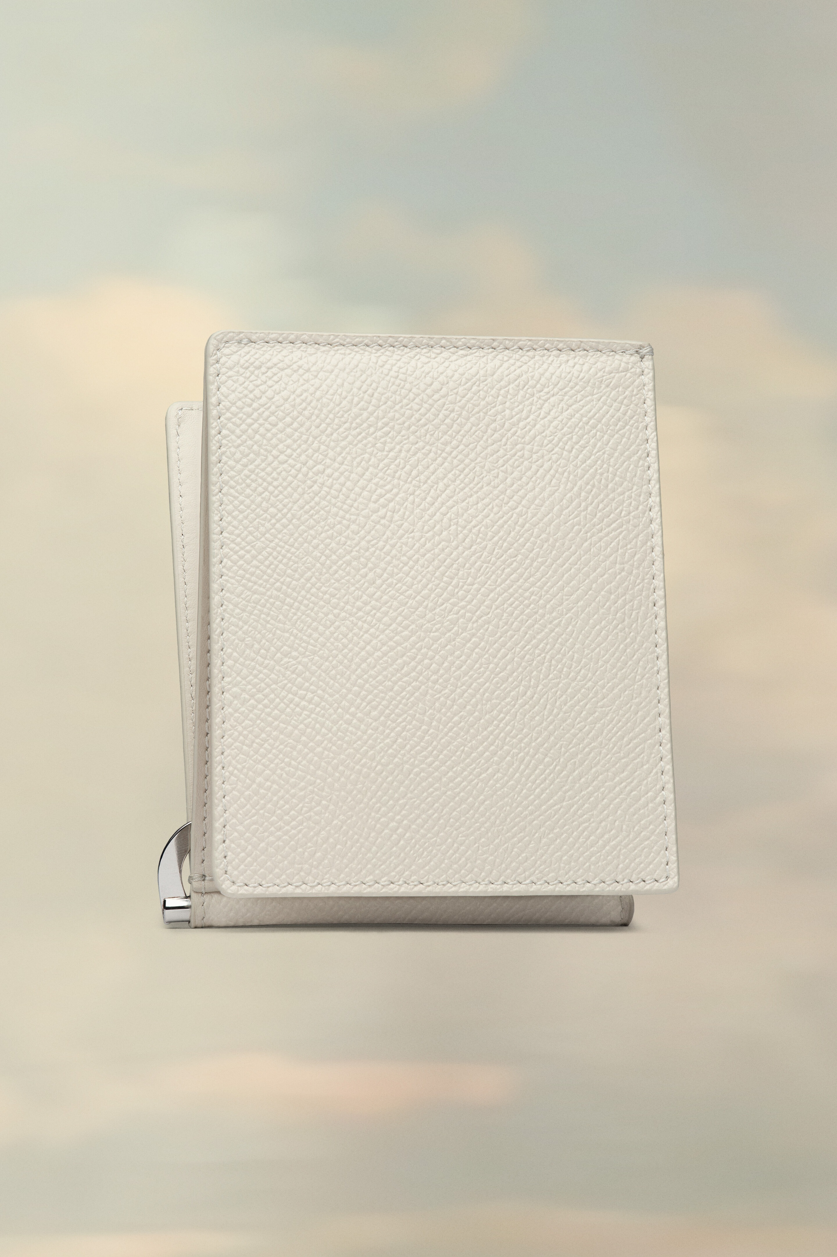 Zig-zag leather wallet - 1