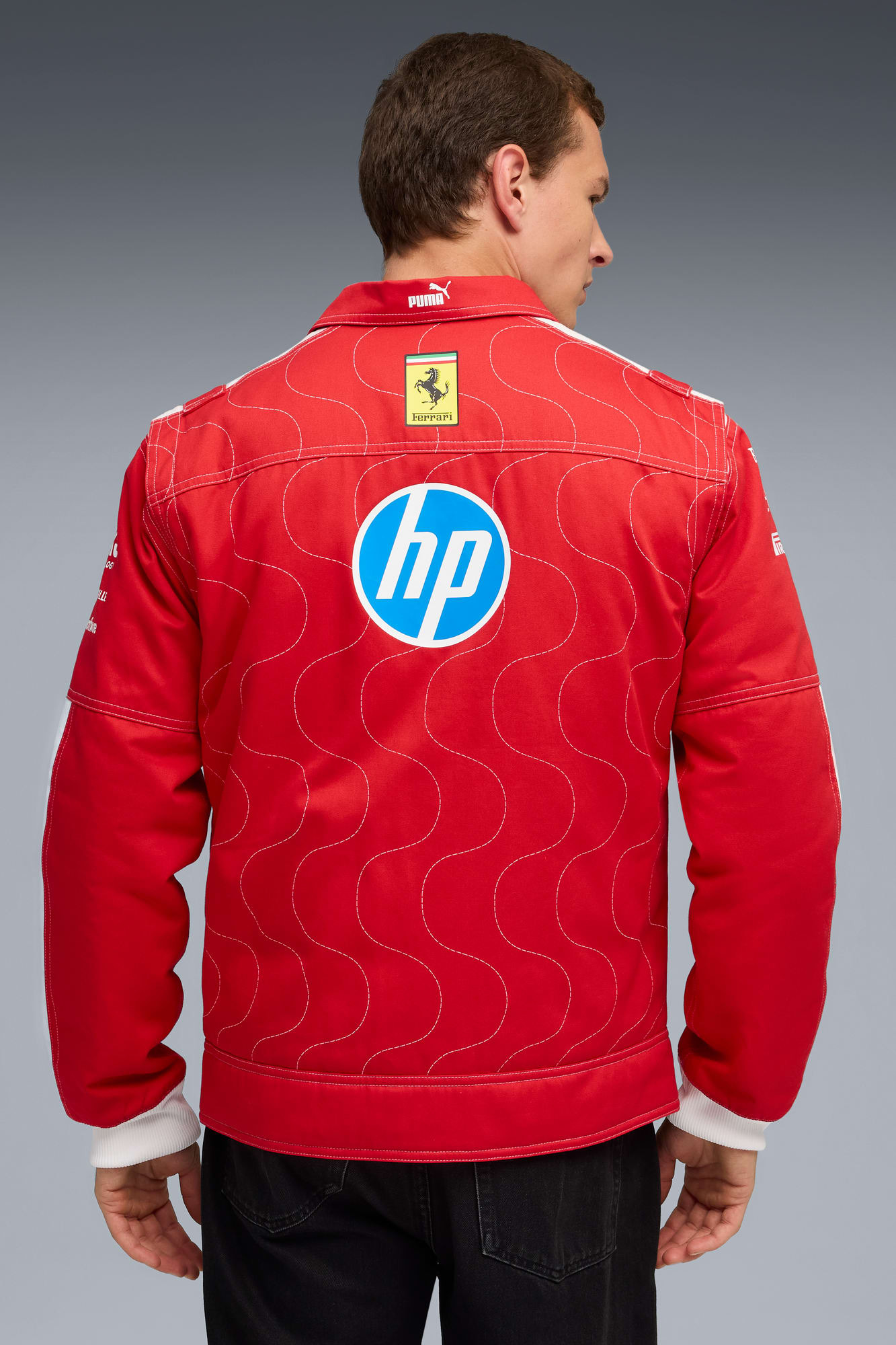 Scuderia Ferrari HP Team Monza Racing Jacket Men - 6