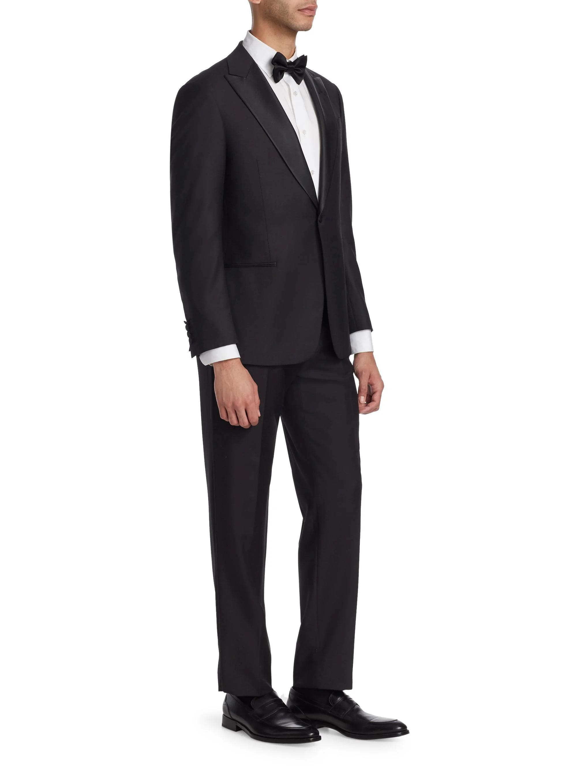 Men's G-Line Super Line Peak Tuxedo - Black - 1