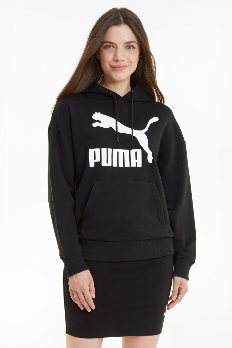 PUMA Classics Logo Women's Hoodie outlook