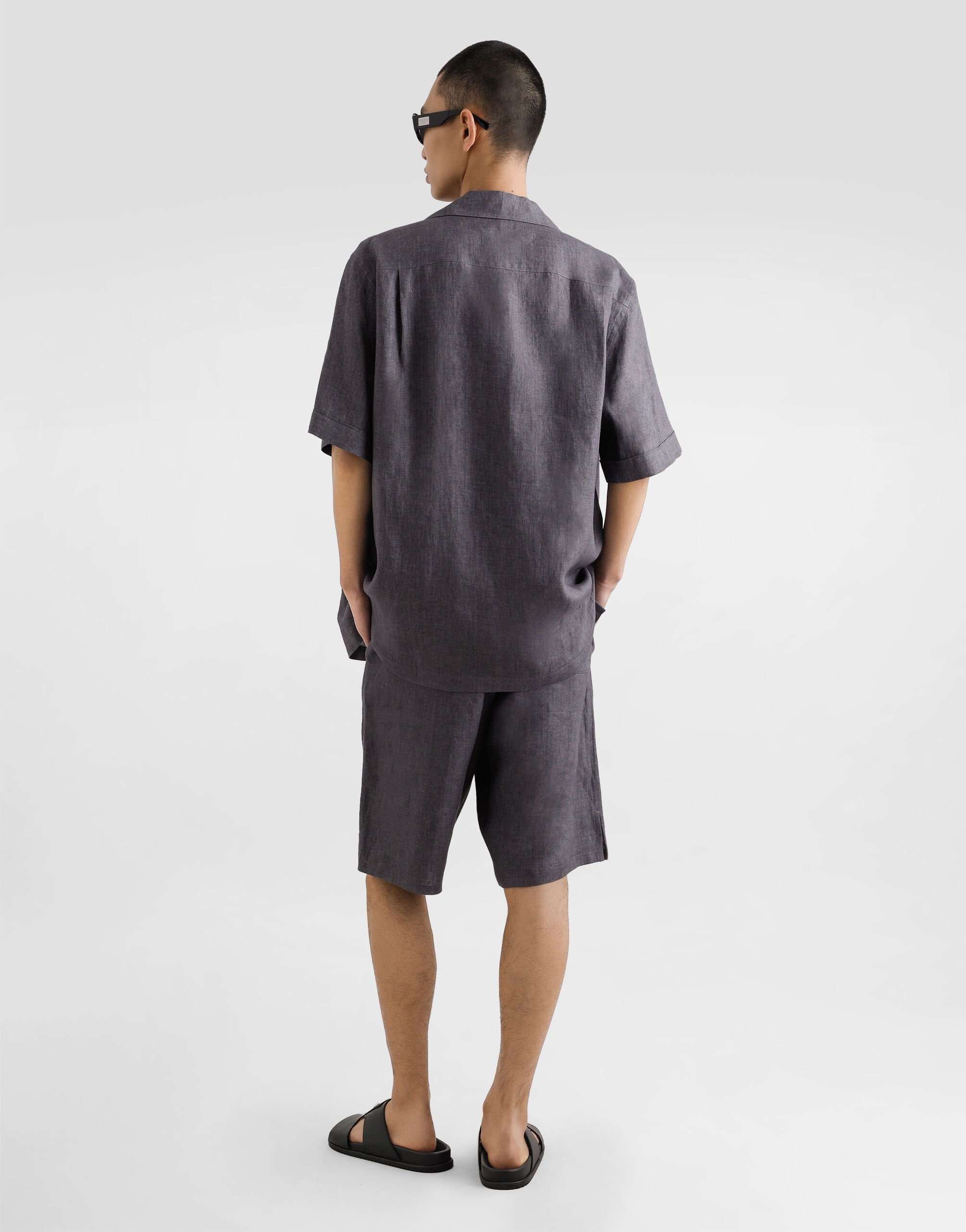 Hawaii linen canvas shirt - 3