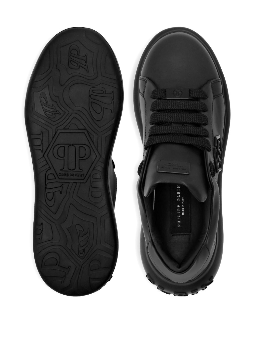 Hexagon low-top sneakers - 3