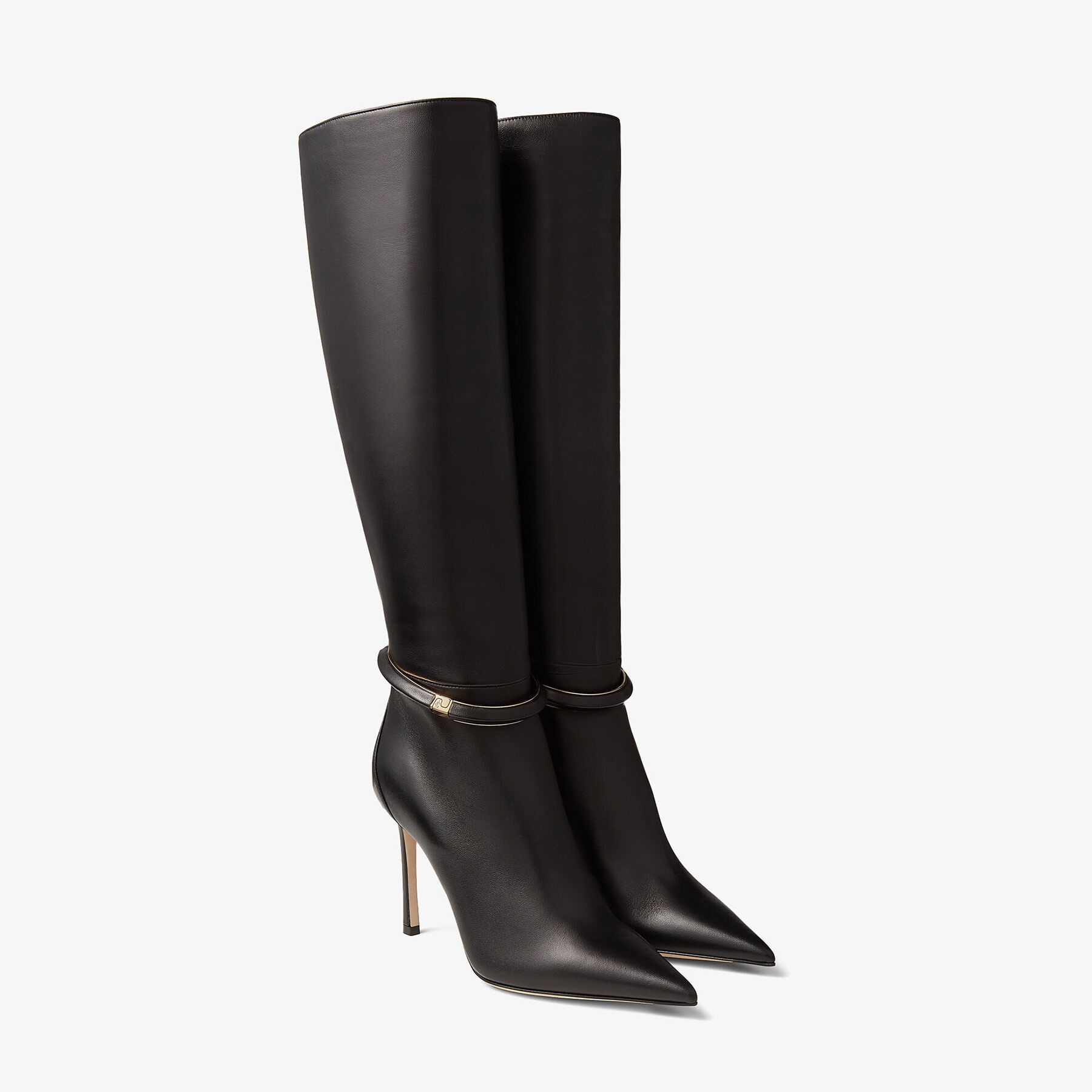 Dreece Knee Boot 95
Black Nappa Leather Knee Boots - 2