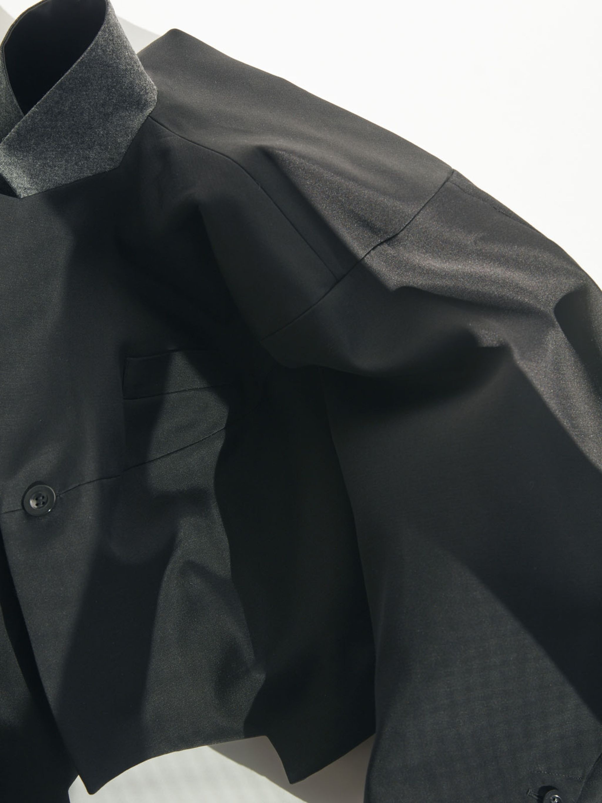 Double-Faced Silk Cotton Jacket - 5