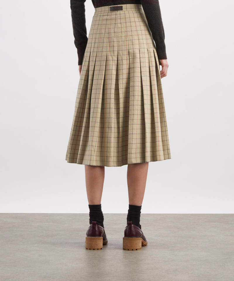 Hollington Tartan Midi Skirt 4