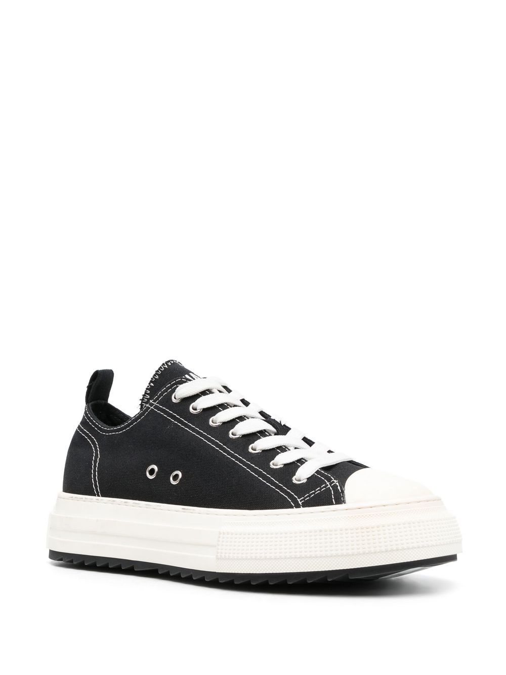 chunky lace-up sneakers - 2