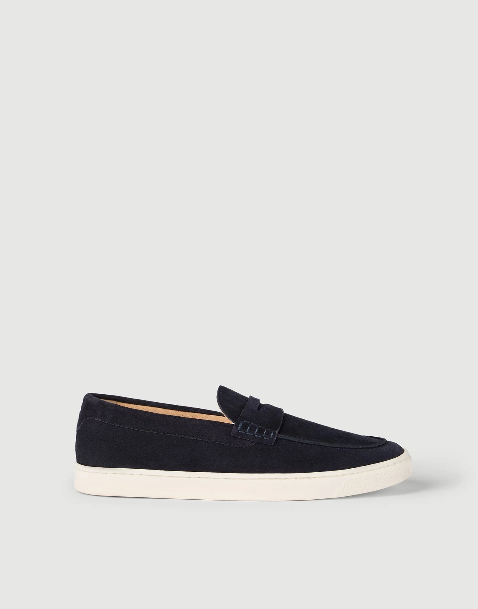 Suede loafer sneakers - 1