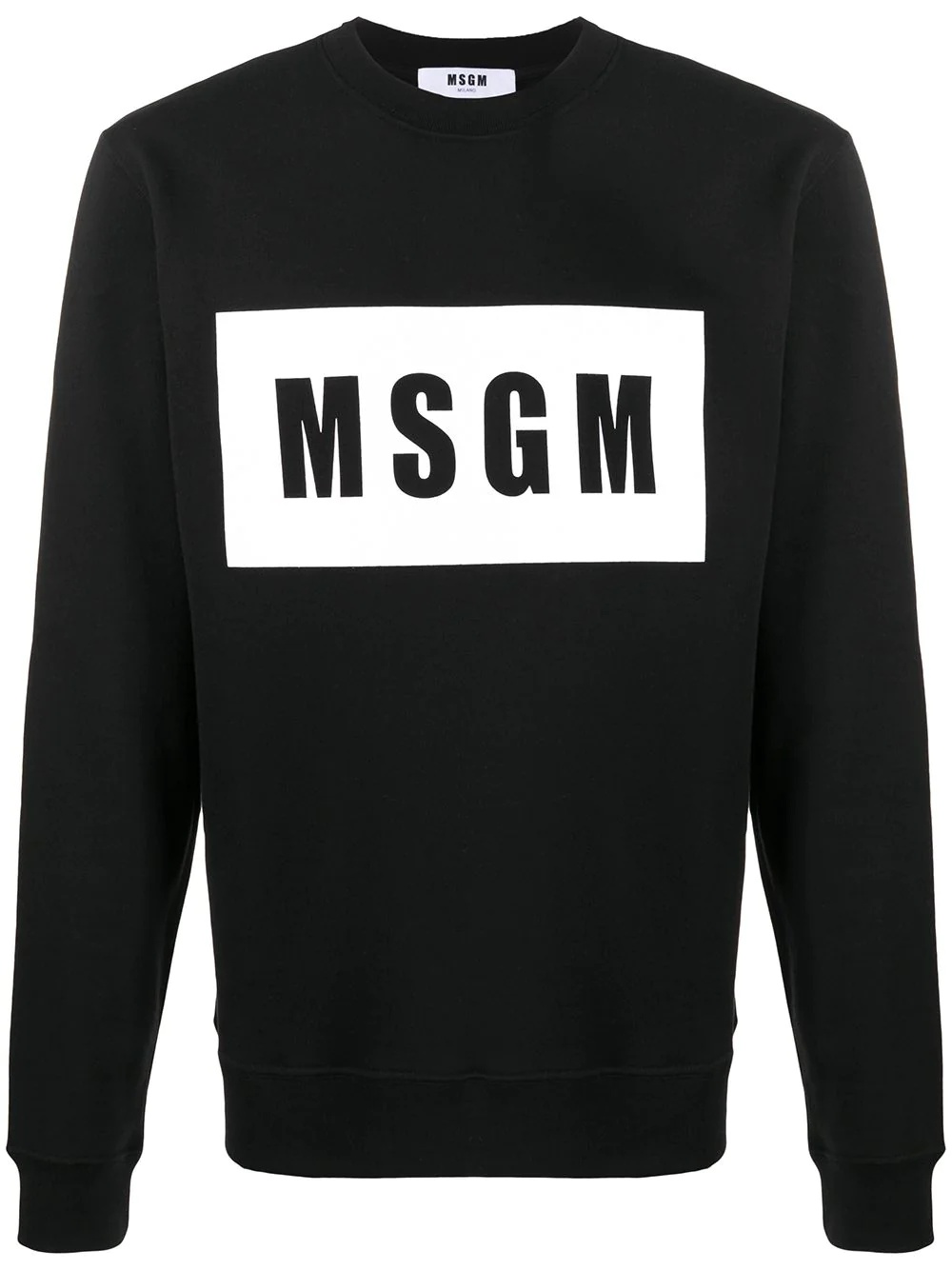 logo-print sweatshirt - 1