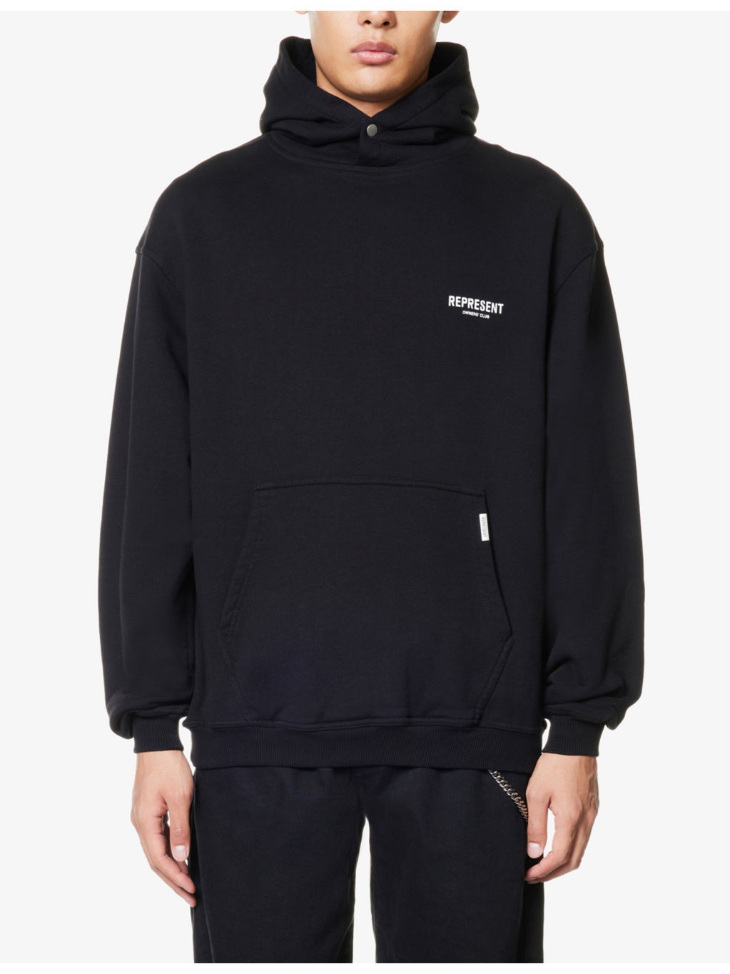 Owners' Club graphic-print relaxed-fit cotton-jersey hoody - 3