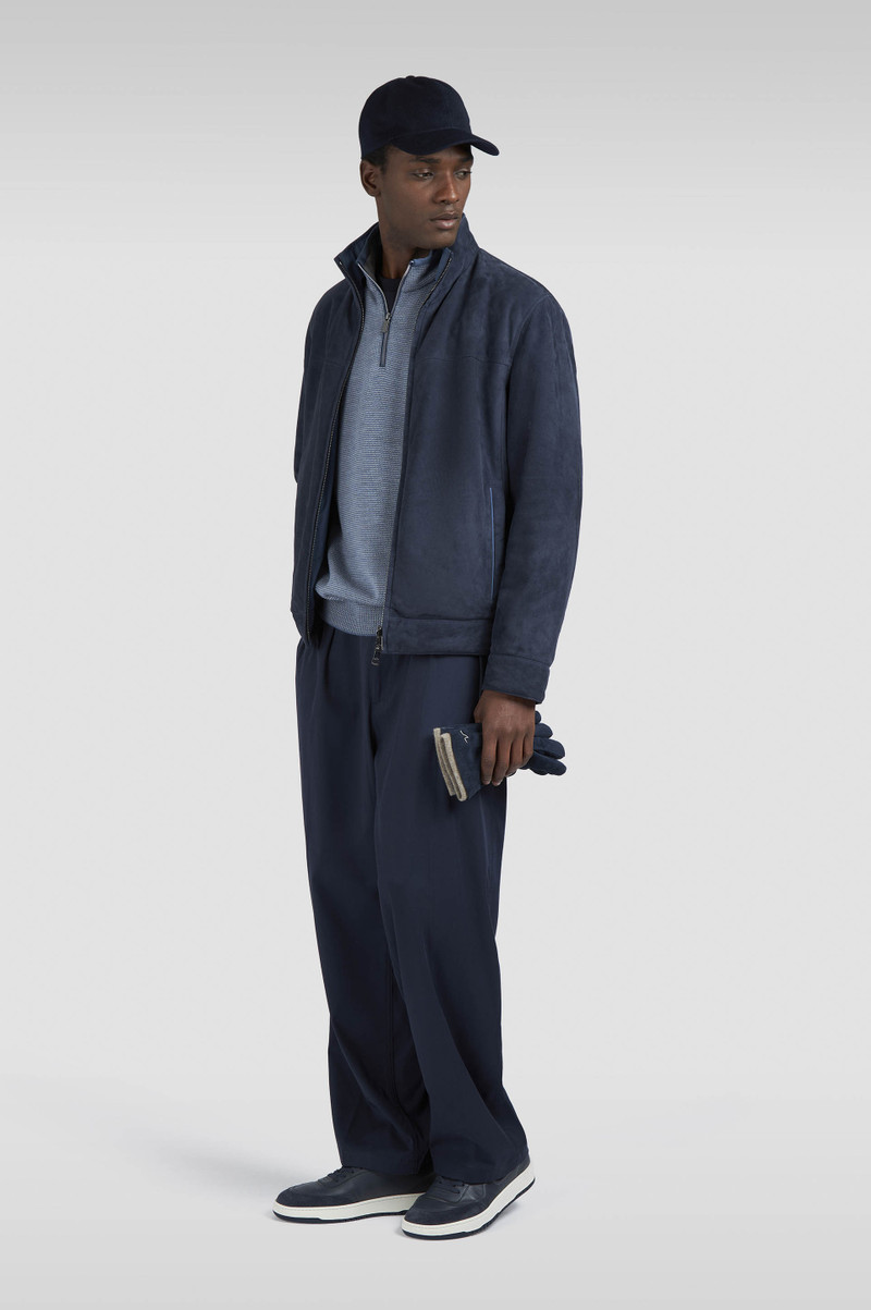 Paul & Shark REVERSIBLE JACKET IN AQUALEATHER outlook