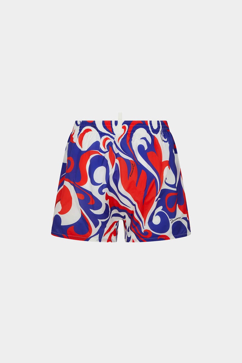 ALL OVER PRINTED BOXER MIDI - 2