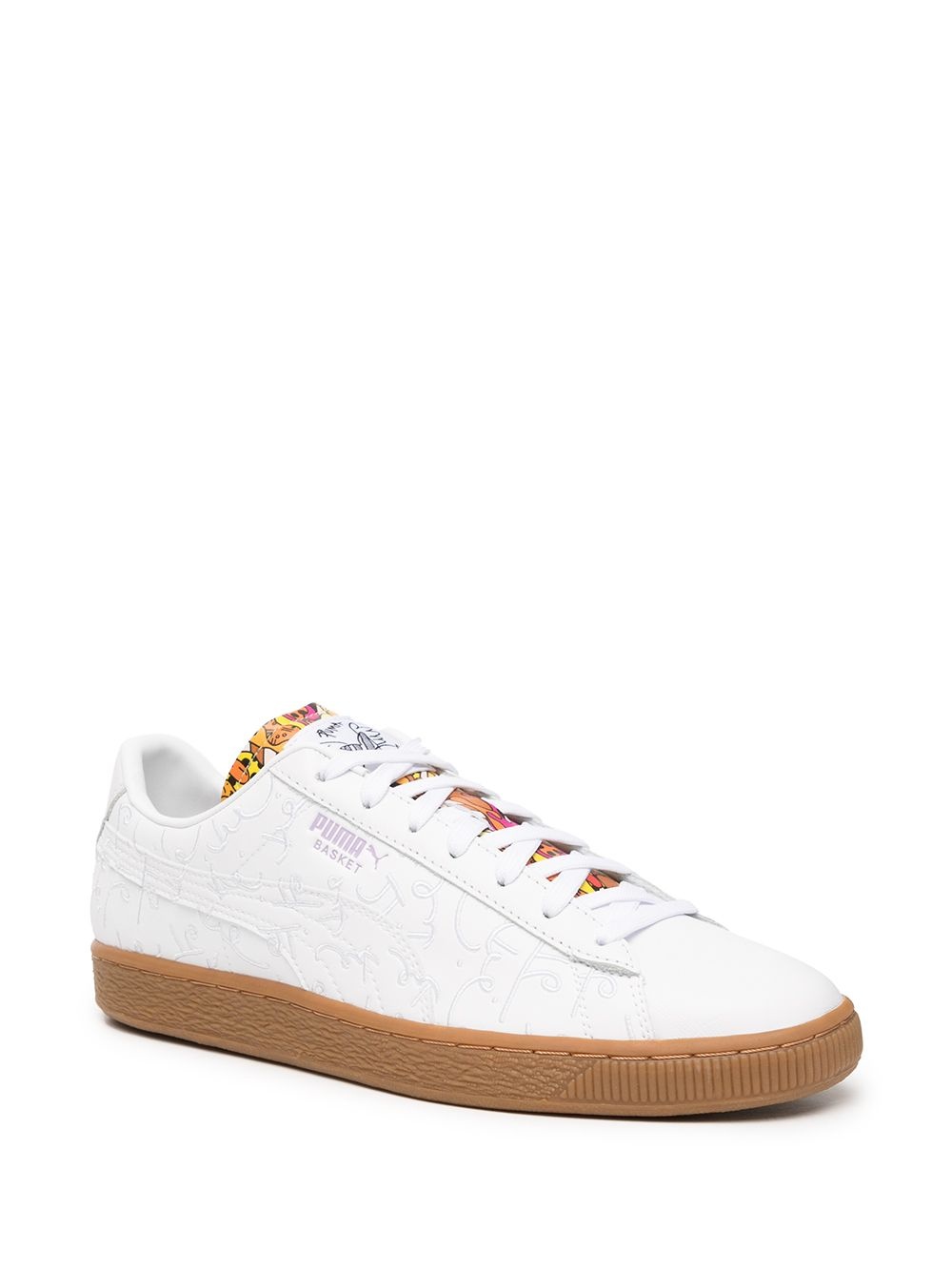 x Romero Britto Basket embroidered trainers - 2