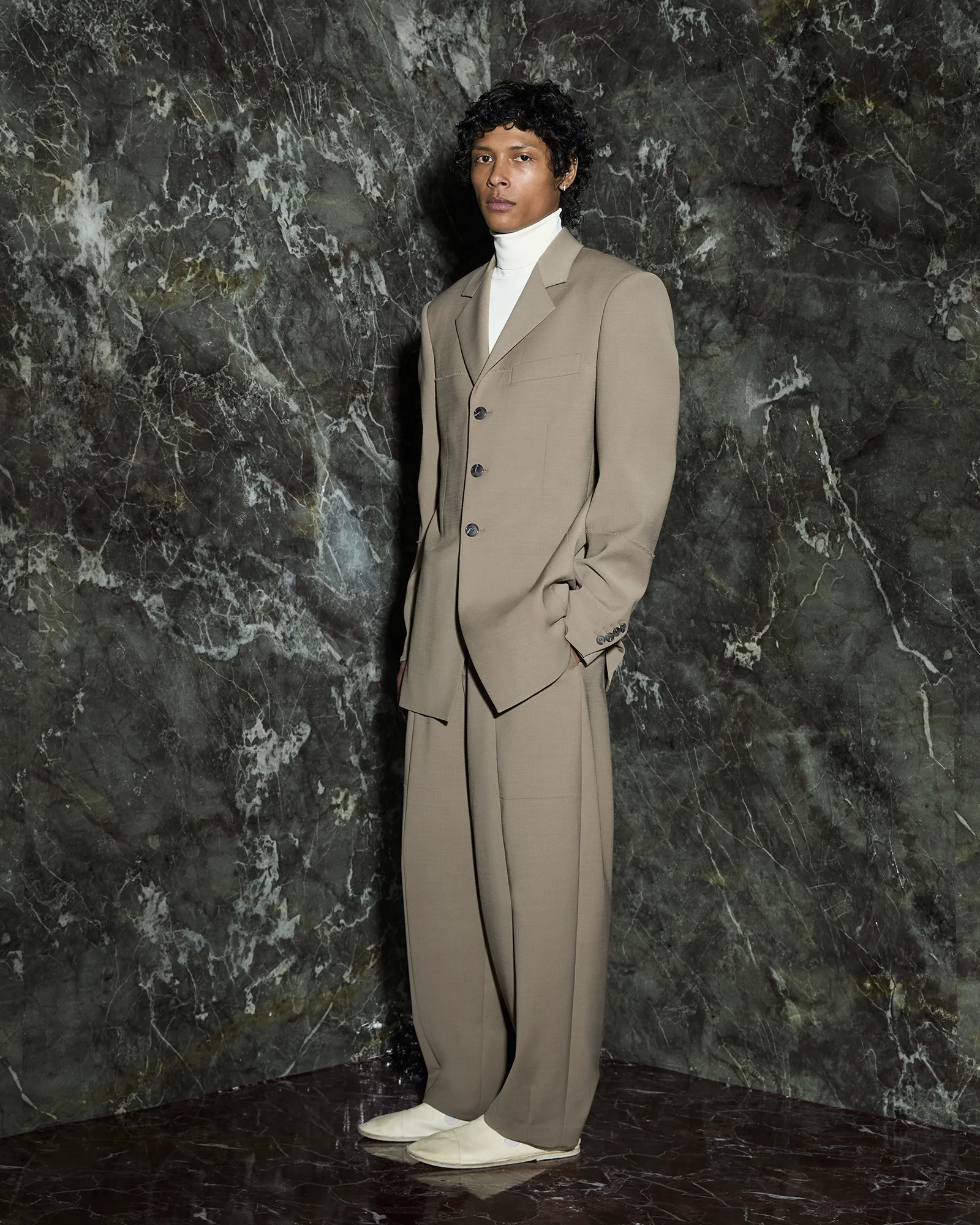 CARROT TROUSER CAMEL - 5