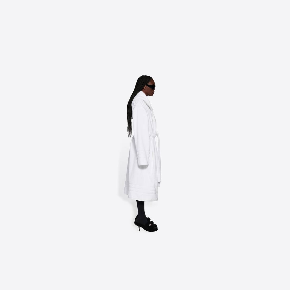 Women's Towel Resorts Coat in White - 4