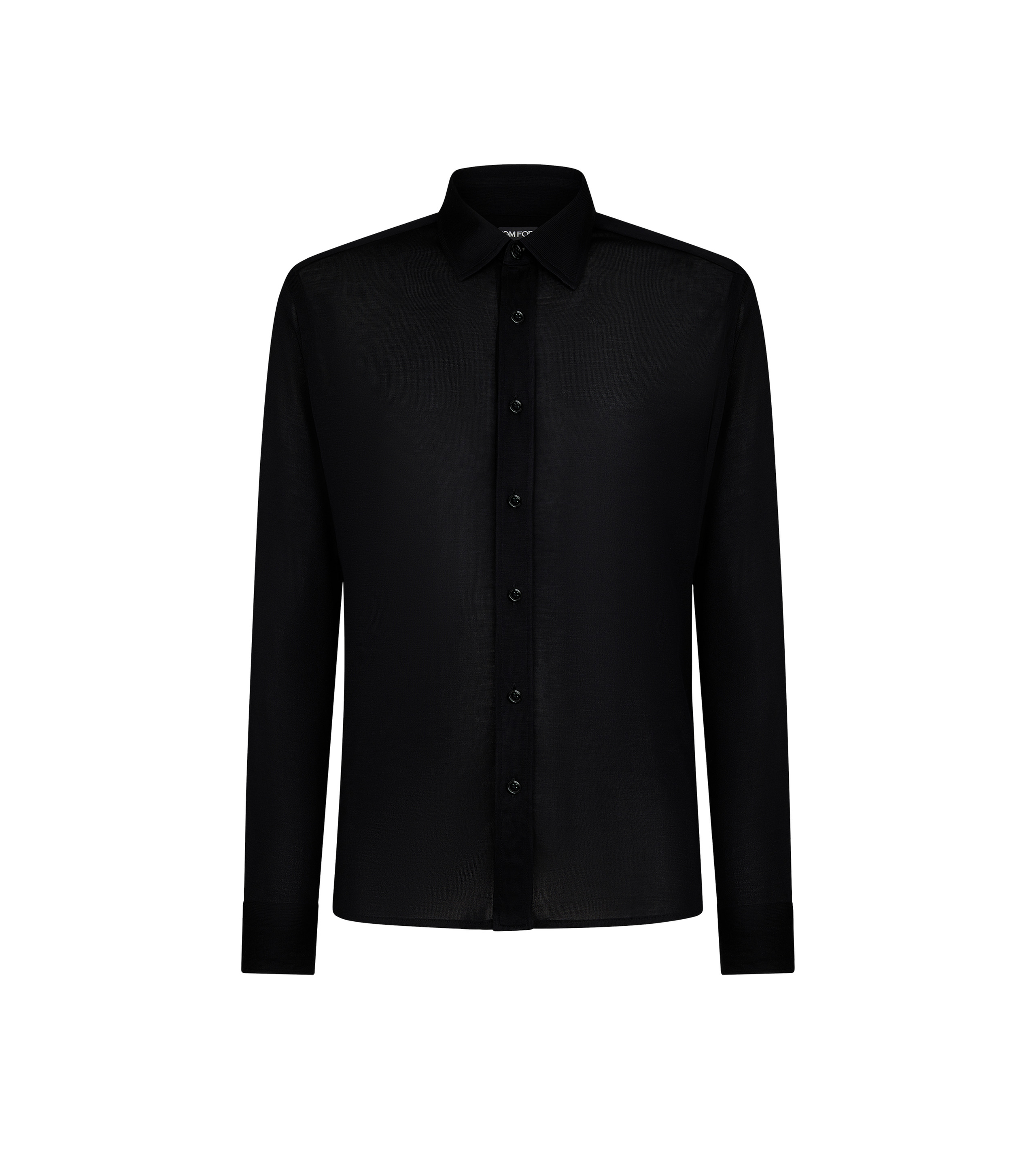 SHEER SILK SHIRT - 1
