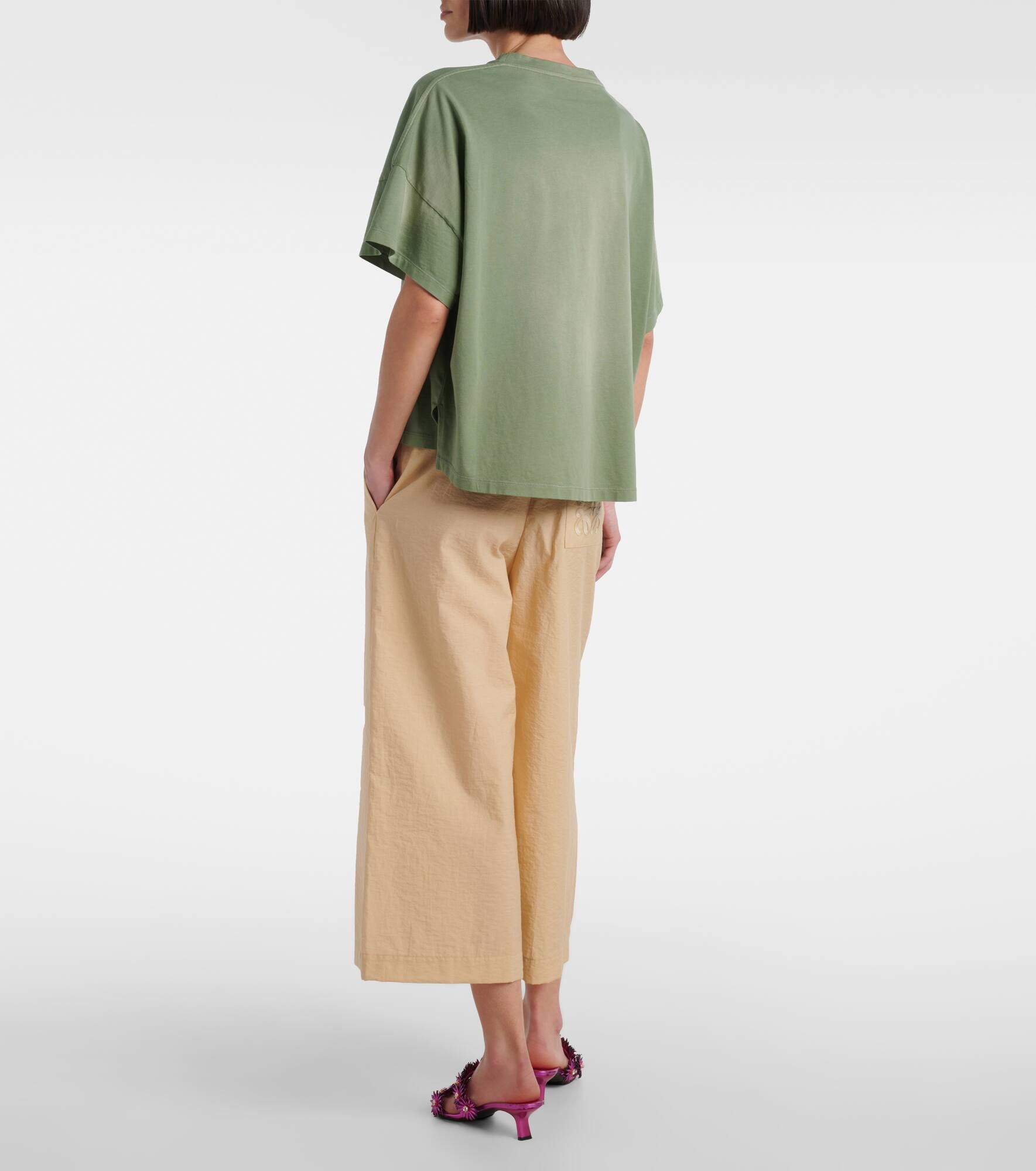 Paula's Ibiza Anagram cotton jersey T-shirt - 3