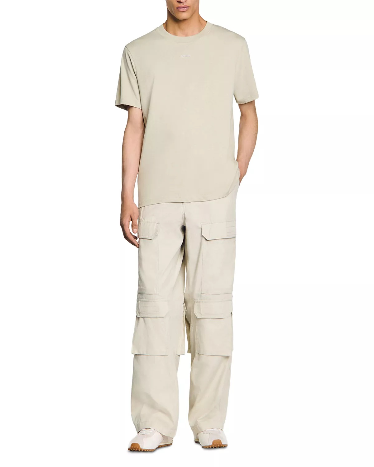 Regular Fit Sandro Logo Tee - 3