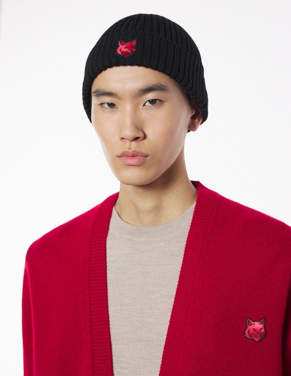 CNY BOLD FOX HEAD BEANIE - 2