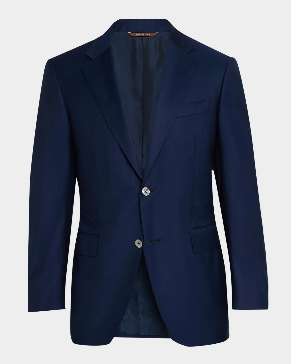 Men's Solid 150s Wool Twill Blazer - 1