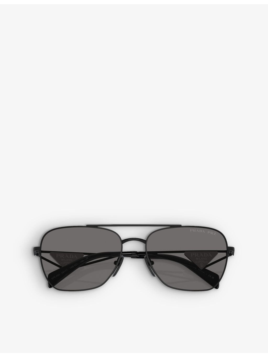 PR A50S pillow-frame steel sunglasses - 5