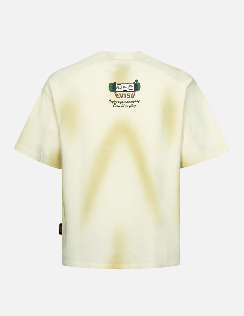 WASHED VIRTUAL VACATION PRINT RELAX FIT T-SHIRT 6