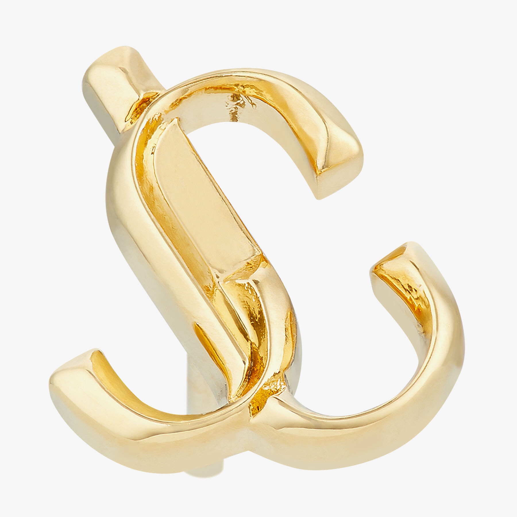 【Jimmy Choo】JC Mini Studs Gold-Finish Metal JC Mini Stud Earrings | JC Mini Studs