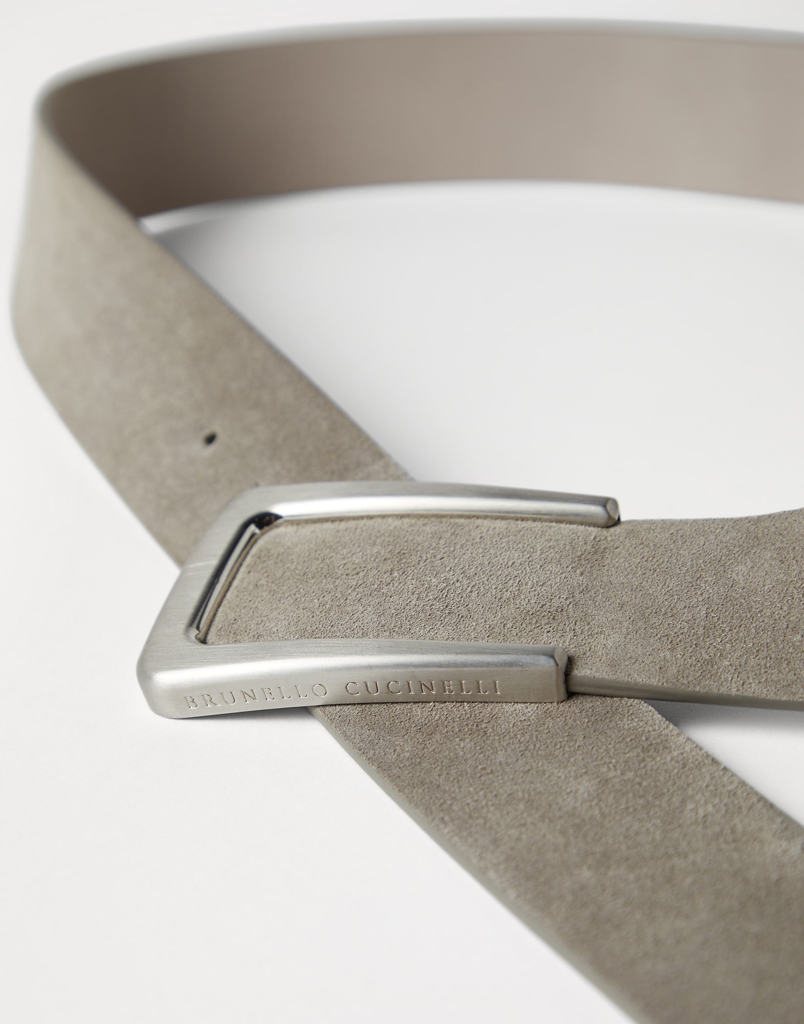 Calfskin suede belt - 2