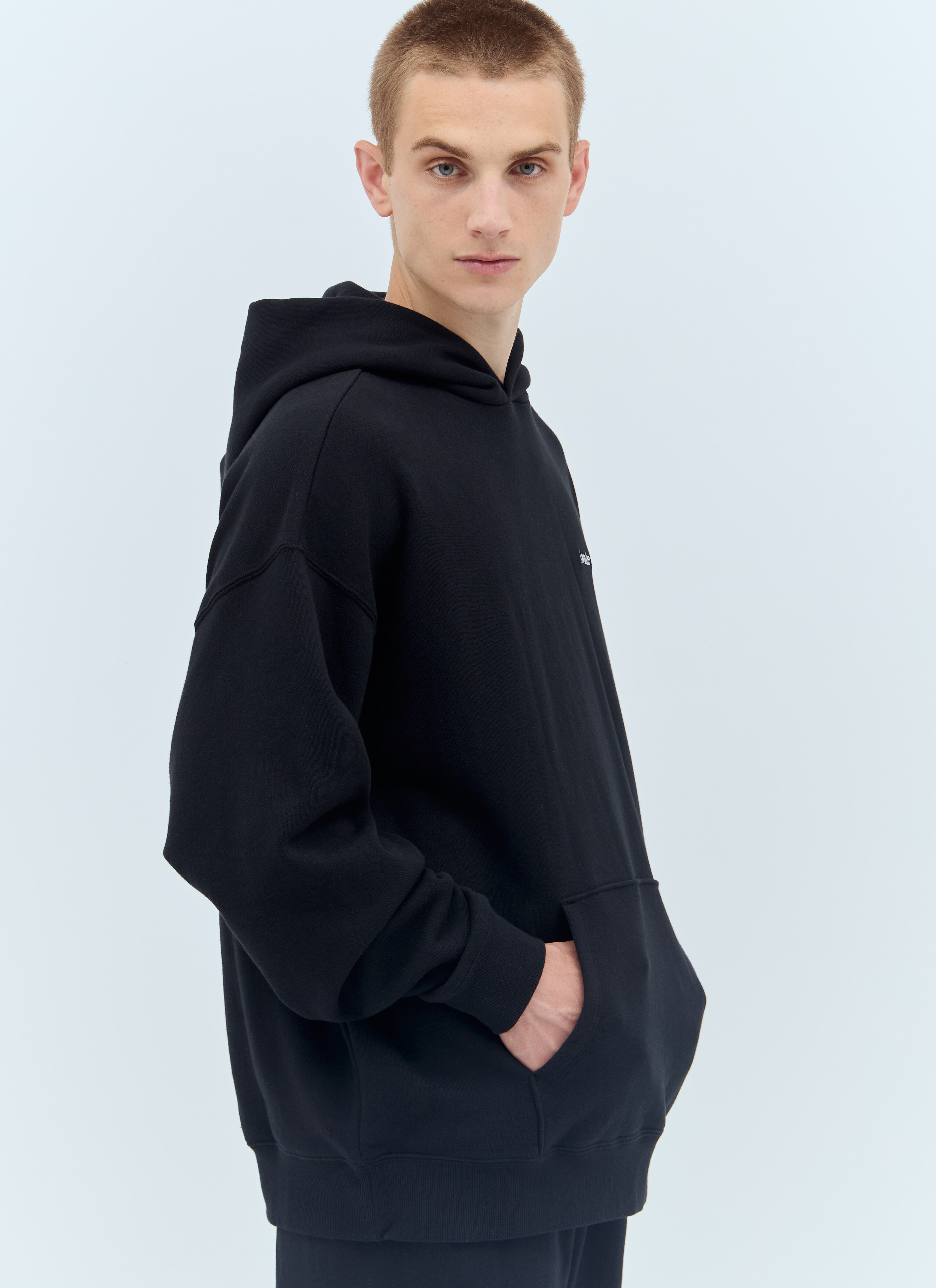Serif Hooded Sweatshirt - 2