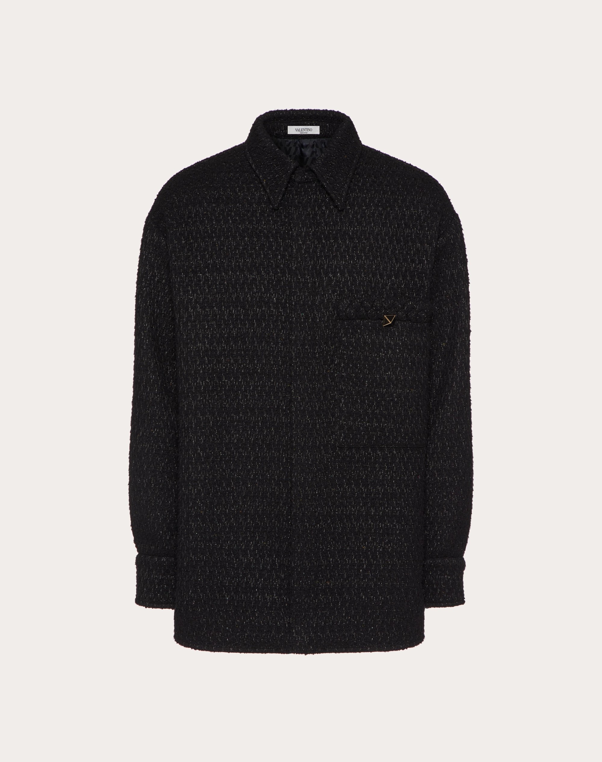 TWEED OVERSHIRT - 1