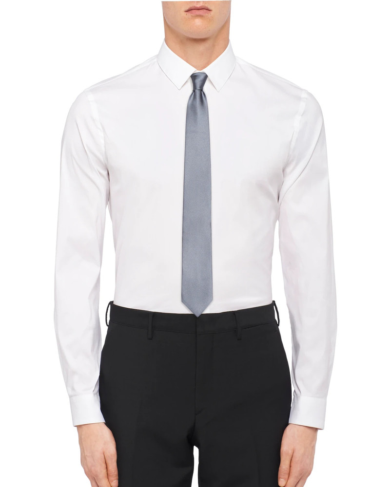 Prada Satin tie outlook