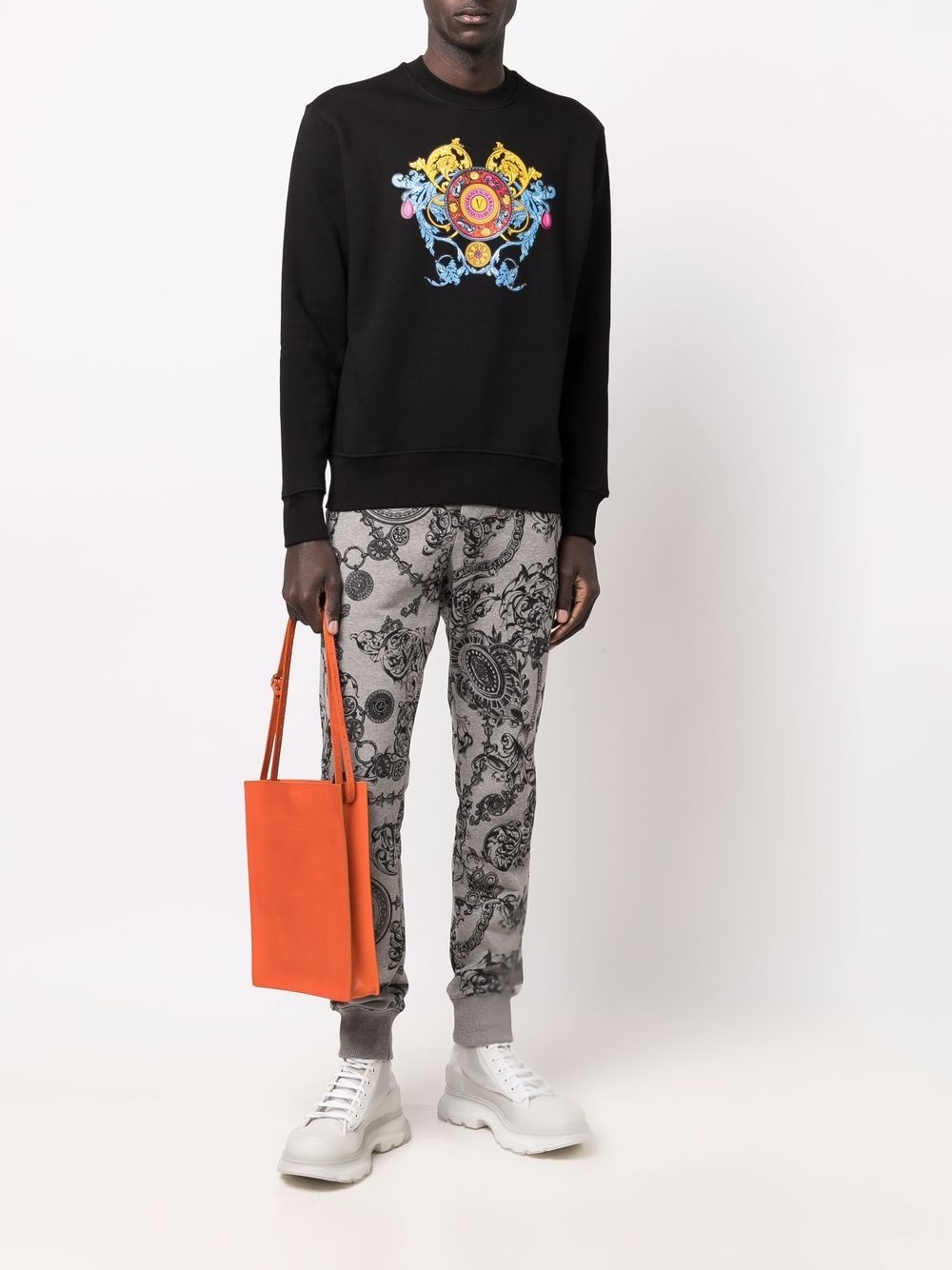 Regalia Baroque-print sweatshirt - 2