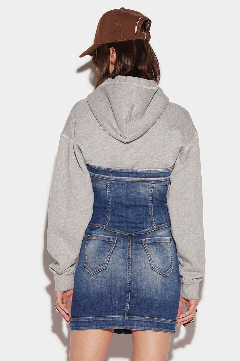 DSQUARED2 VINTAGE BUSTIER DRESS outlook