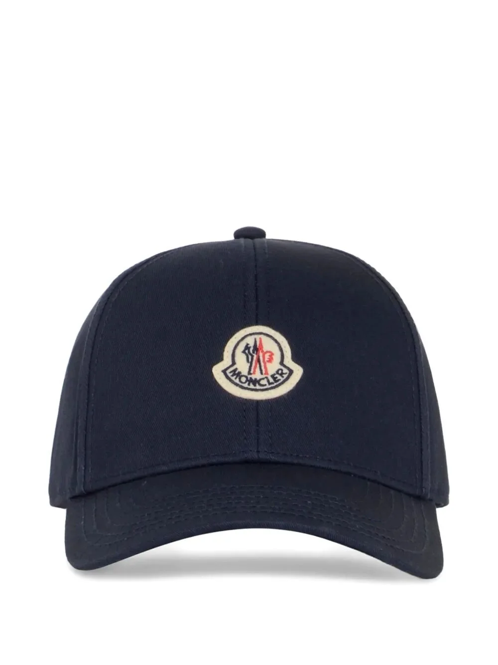 Moncler Men Cotton Gabardine Baseball Cap - 1