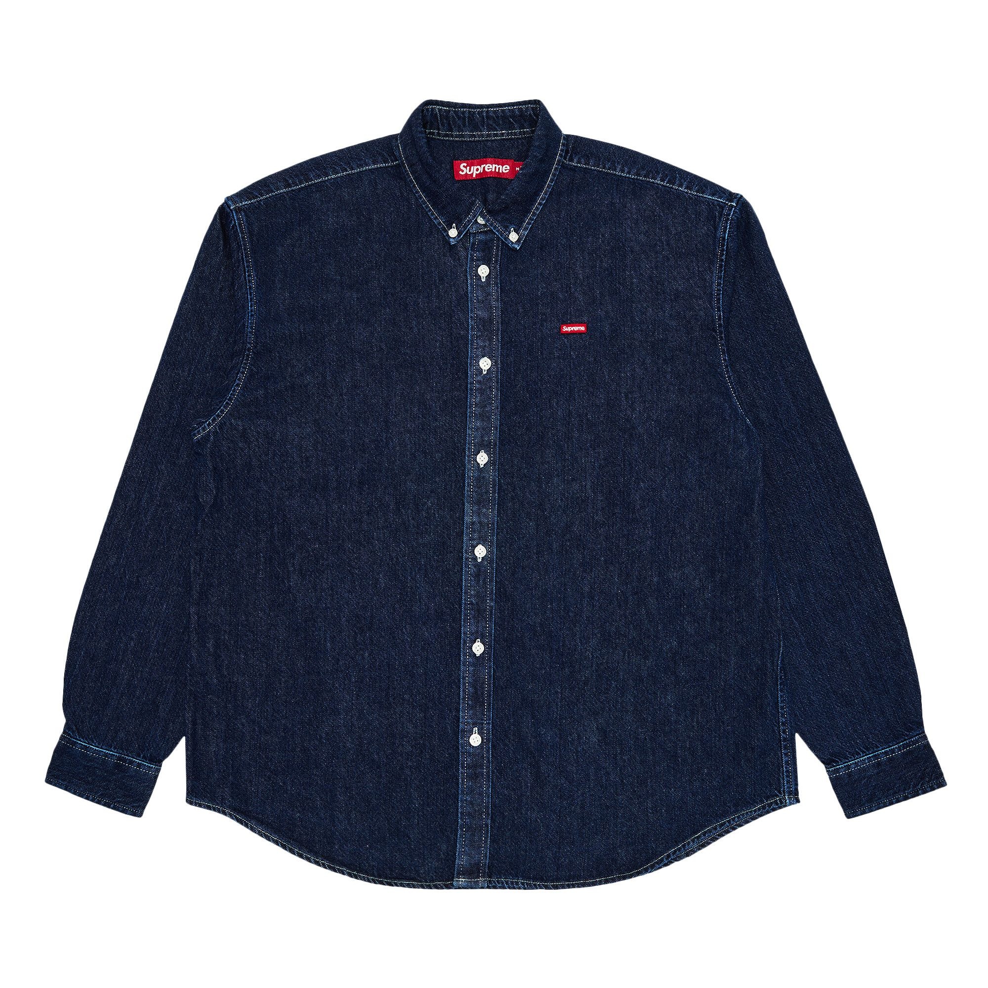 Supreme Small Box Shirt 'Rinsed Denim' - 1