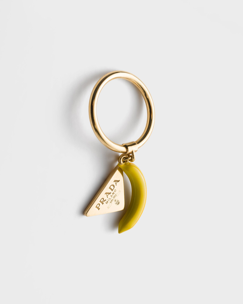 Prada Enameled metal ring outlook