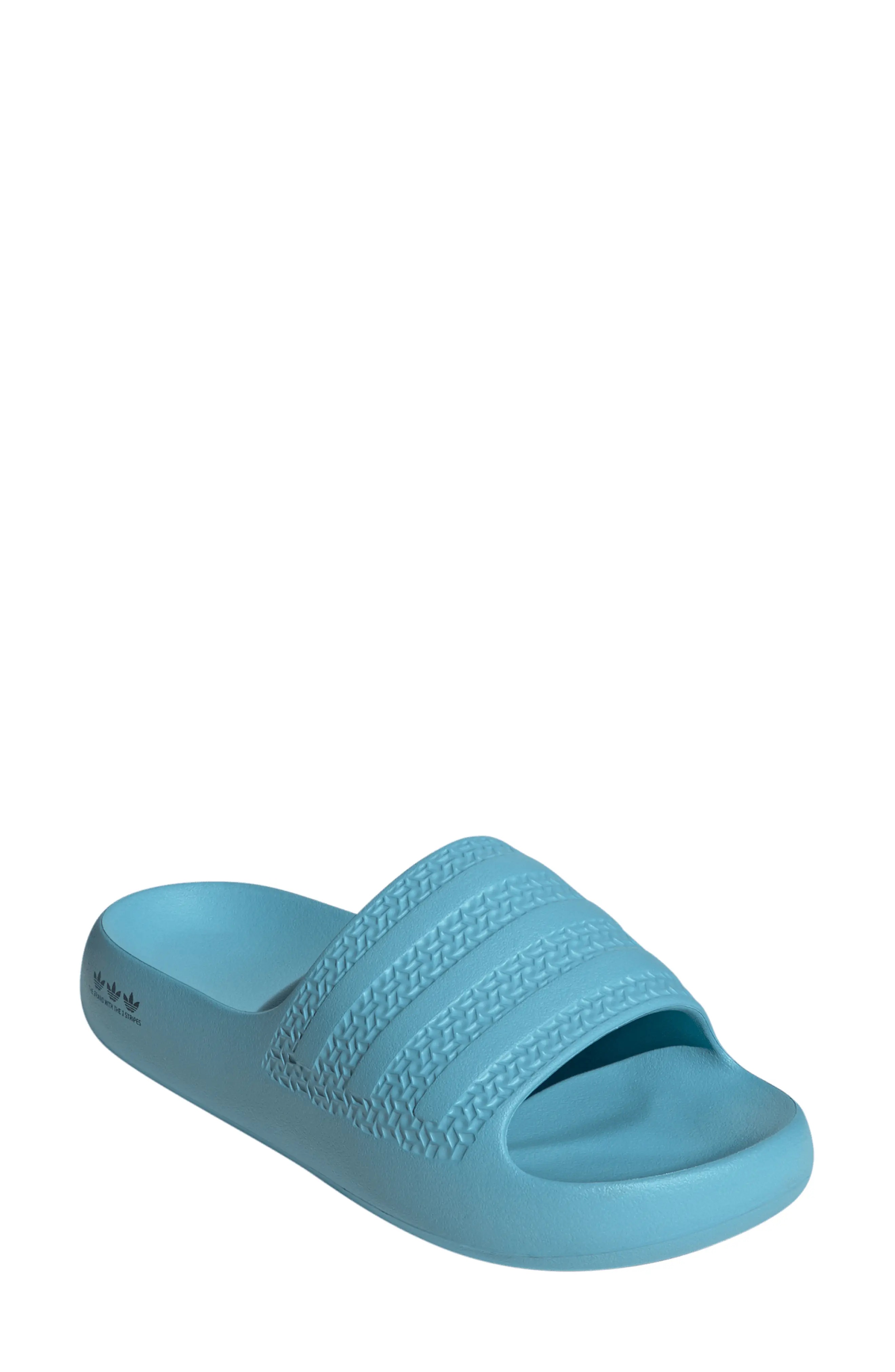 Adilette Ayoon Sport Slide in Preloved Blue/Black/Blue - 1