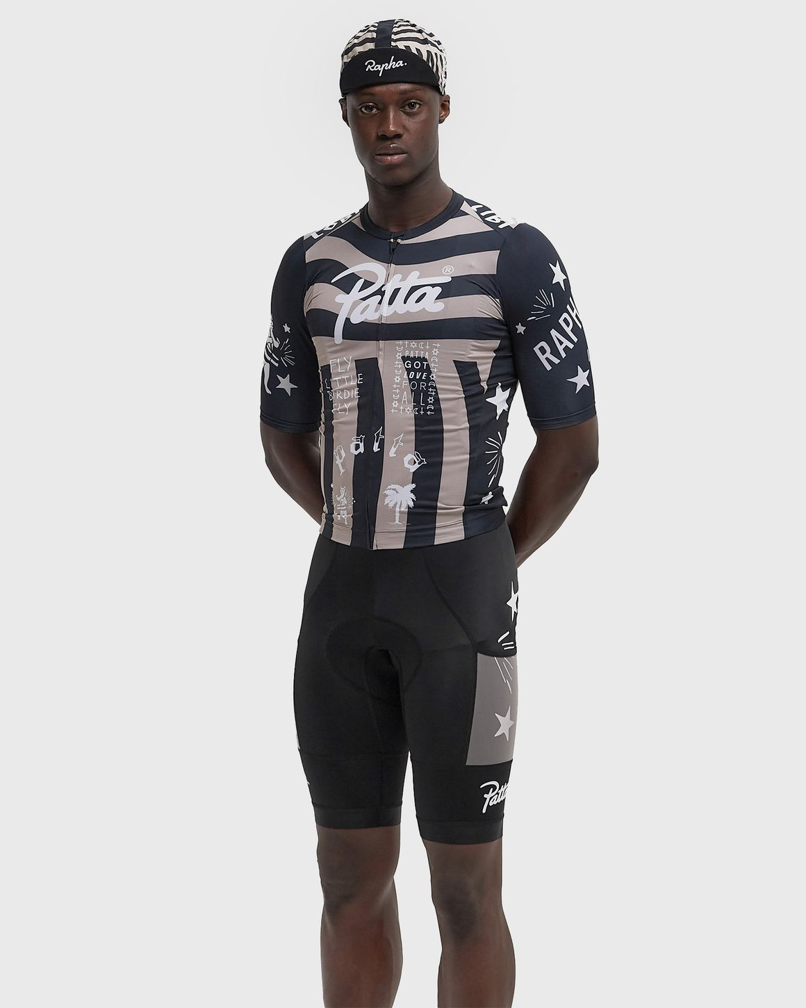 x Patta Pro Team Cargo Bib Shorts - 2