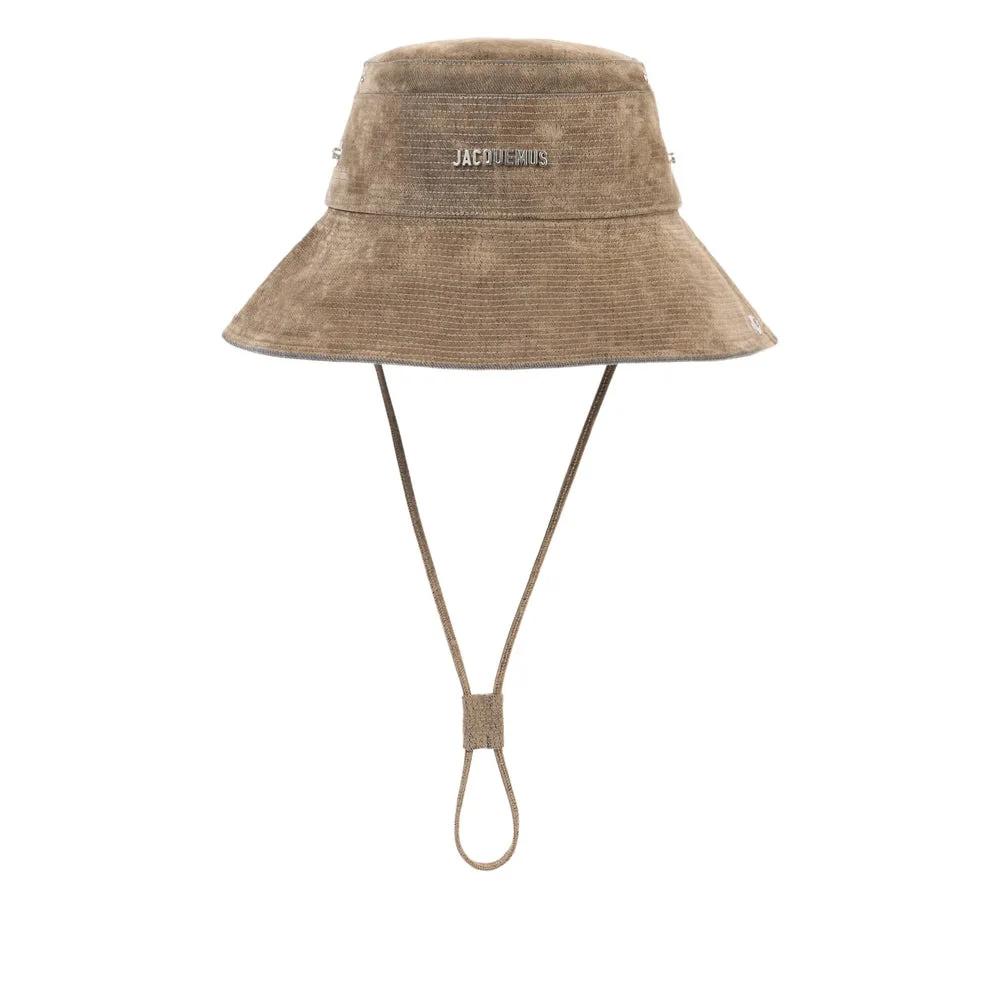 Jacquemus Neutrals Hats Men - 1