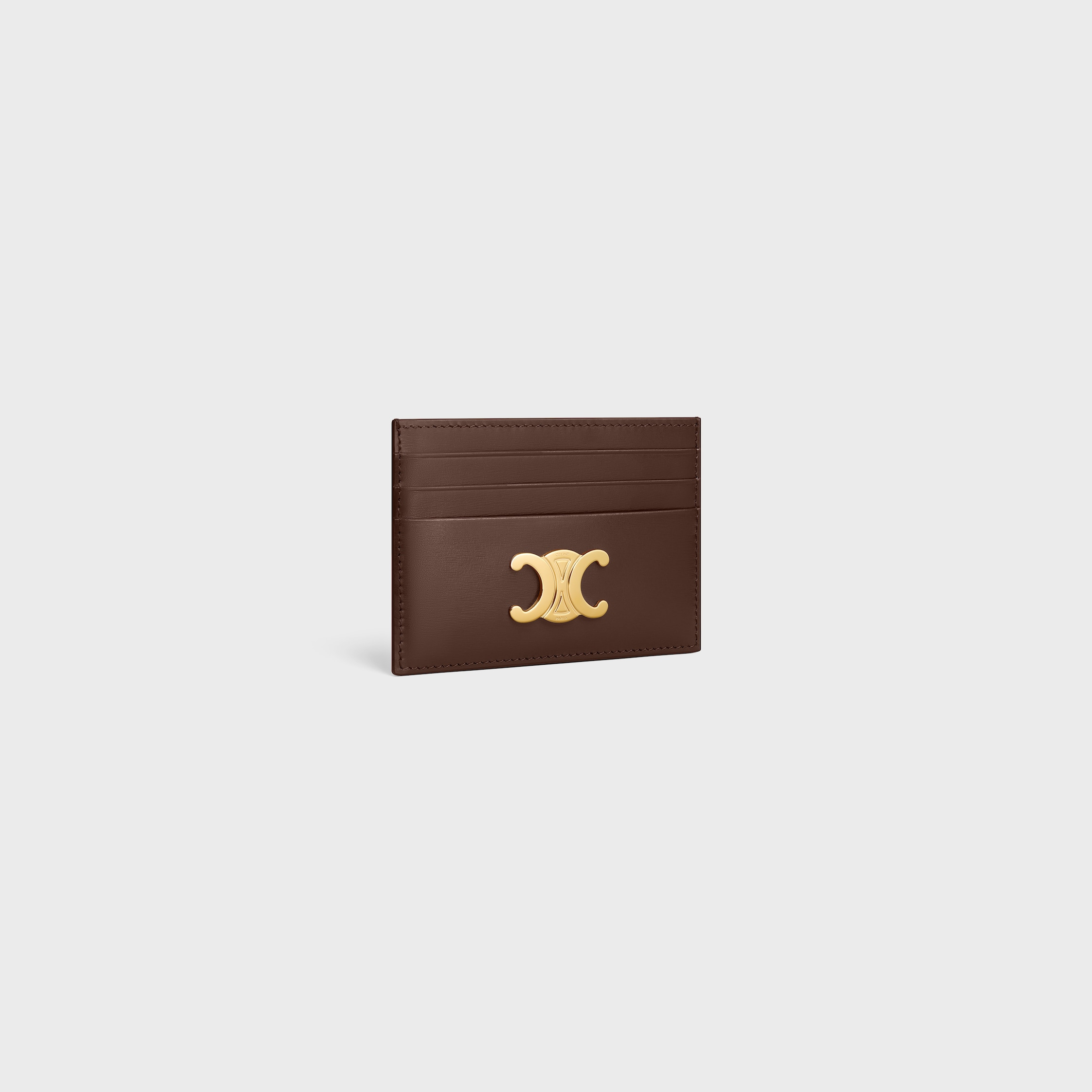 CARD HOLDER TRIOMPHE IN Shiny calfskin - 2