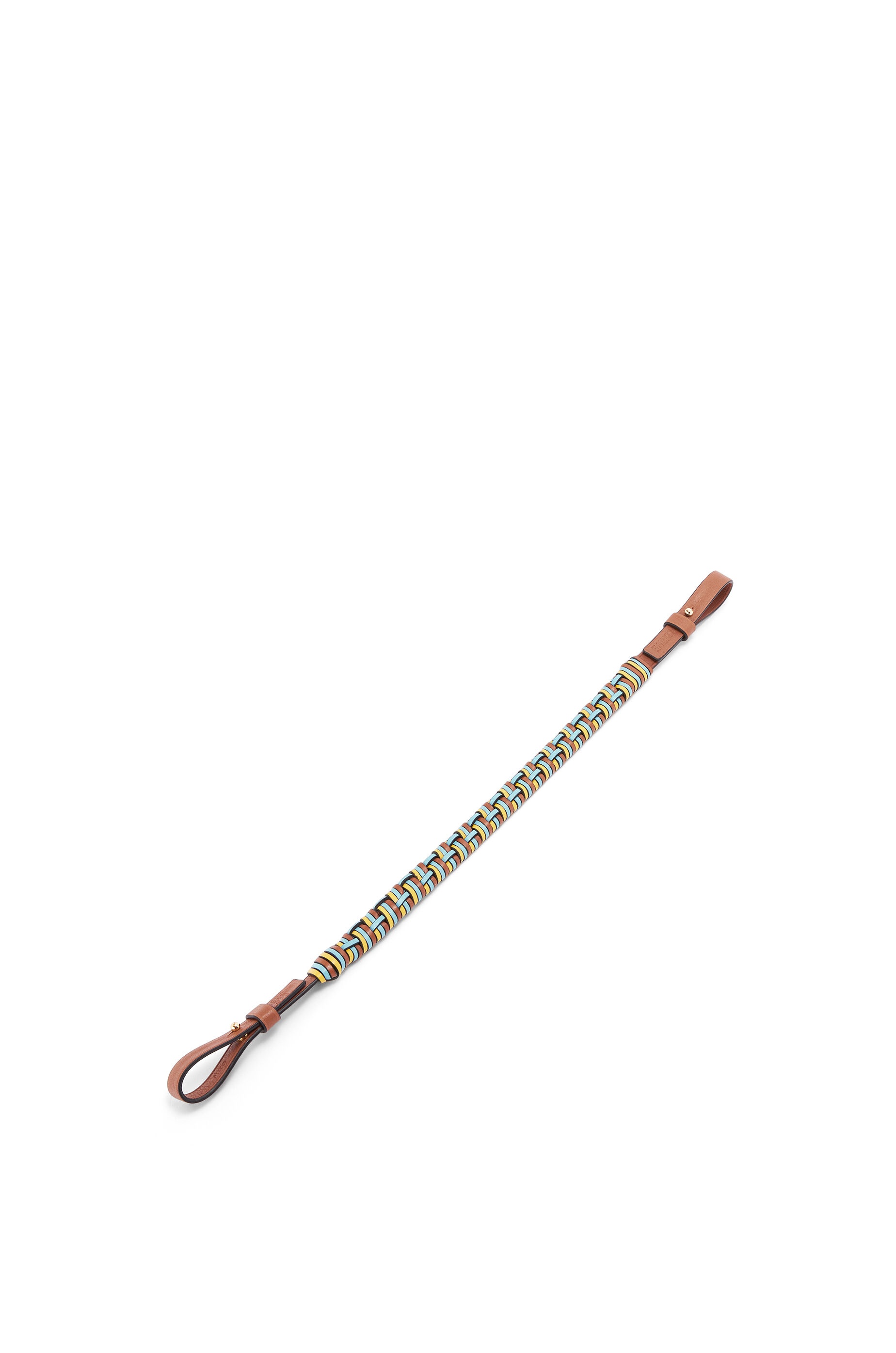 Woven short strap in classic calfskin - 1