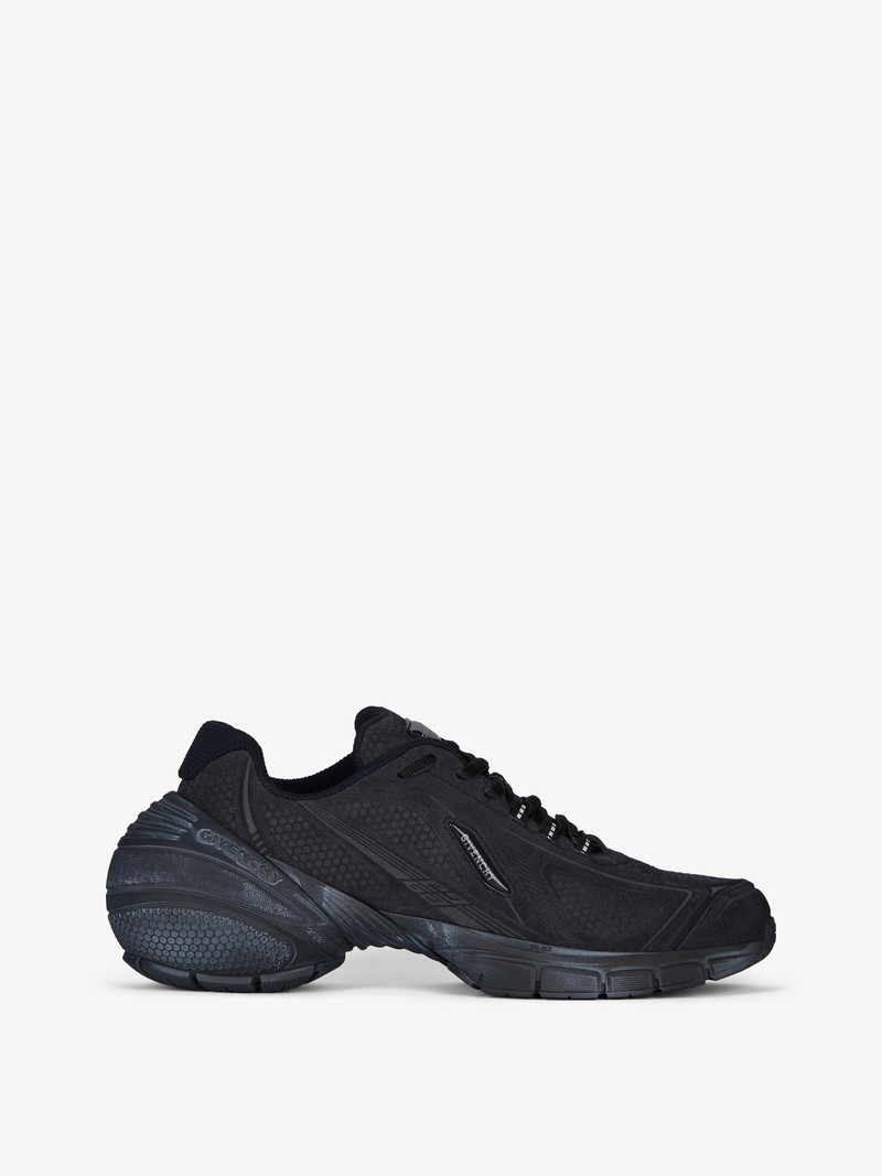 TK-MX RUNNER SNEAKERS 에 SUEDE 와 USED EFFECT - 1