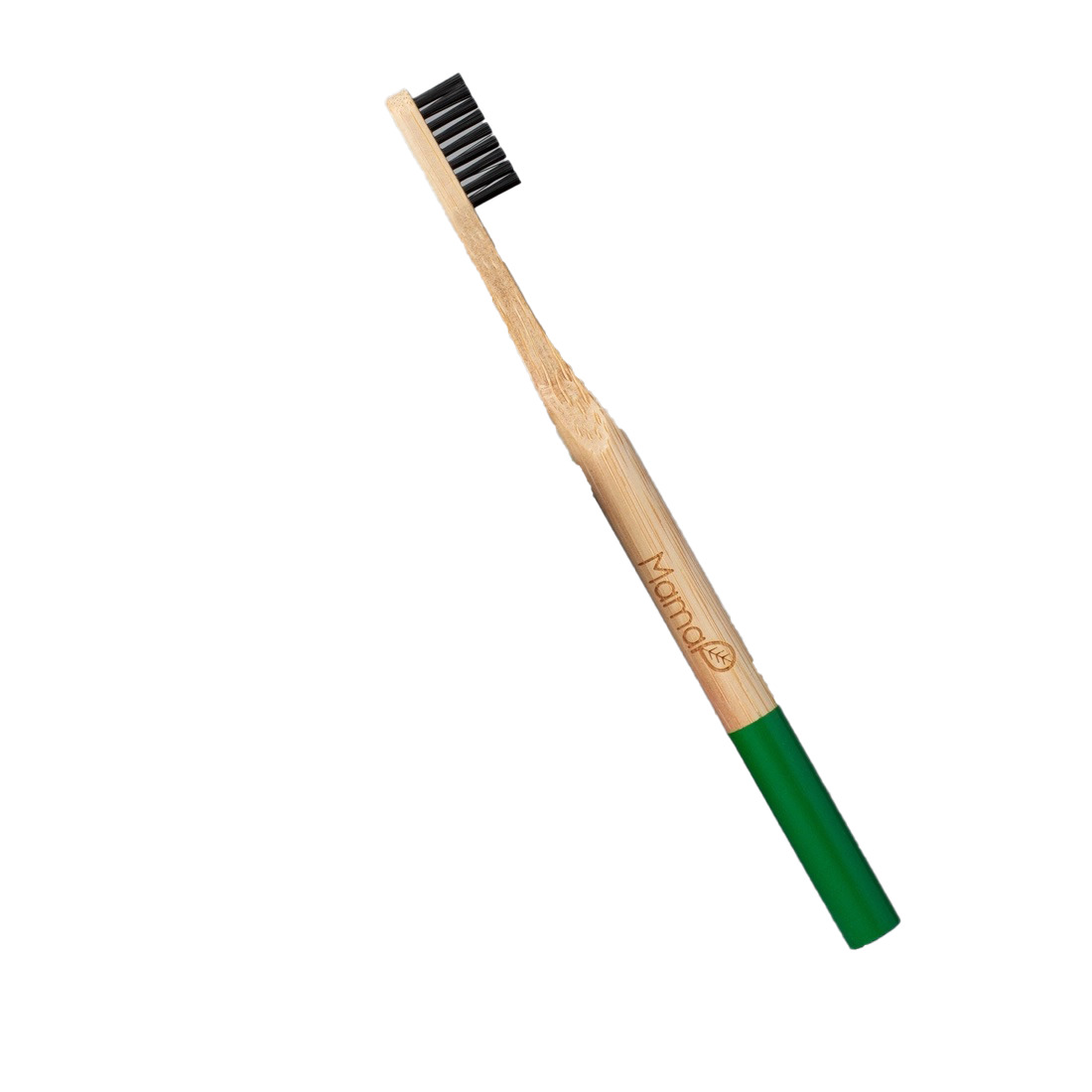 Green Bamboo Toothbrush | MamaP - 2