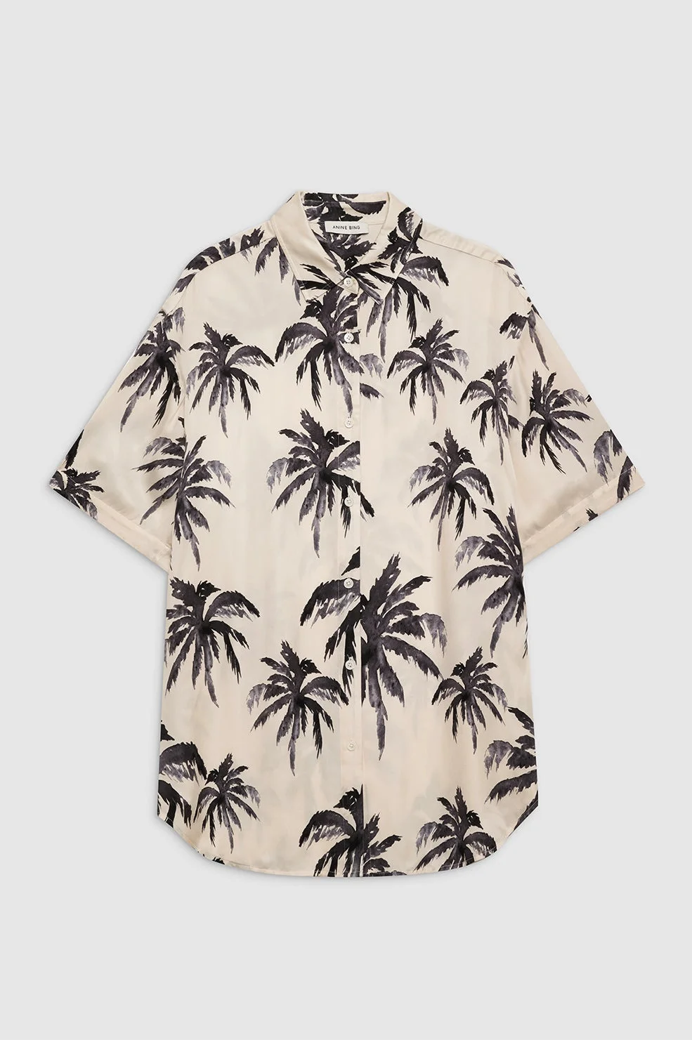 Tristan Shirt - Black Palm - 1