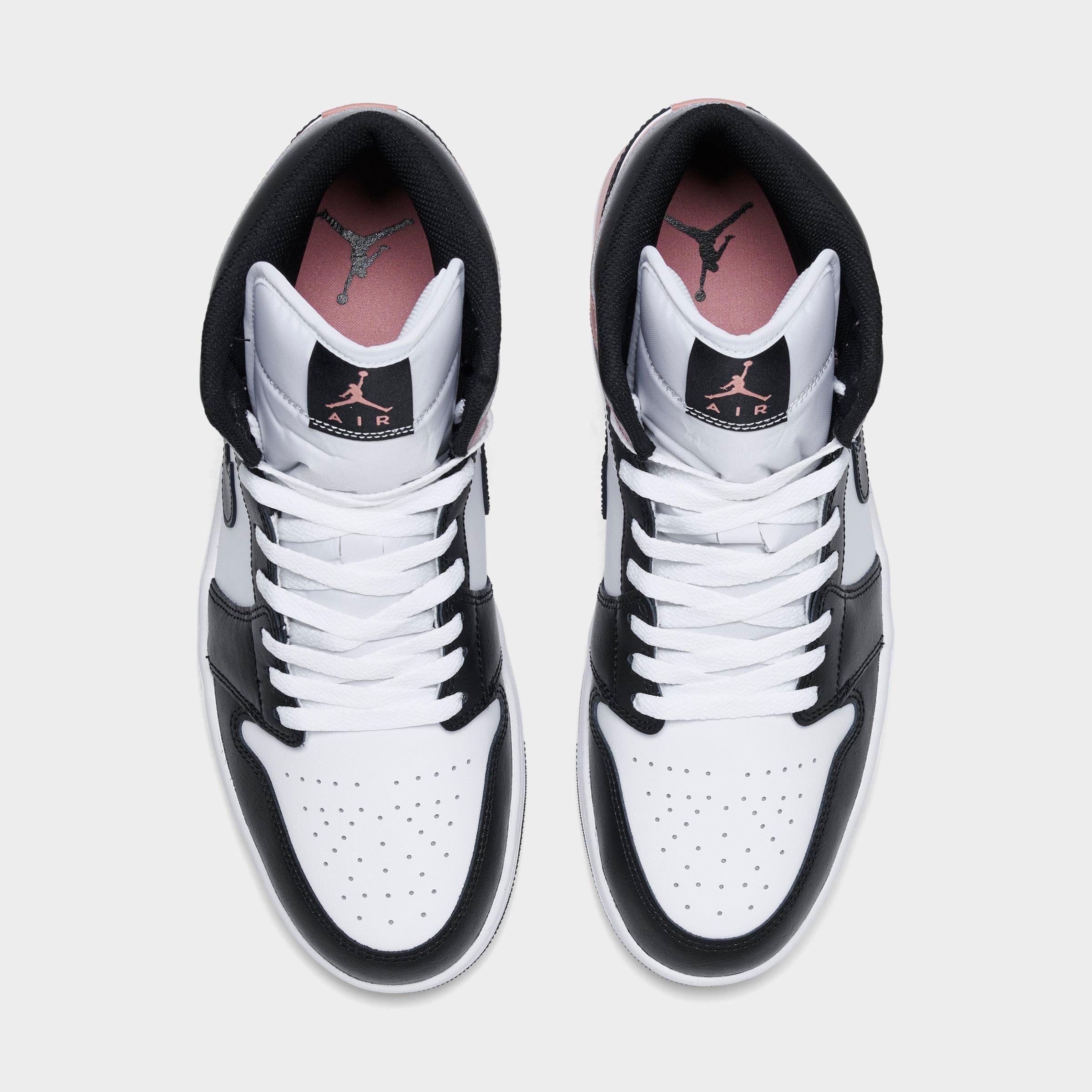MEN'S AIR JORDAN RETRO 1 MID CASUAL SHOES - 5