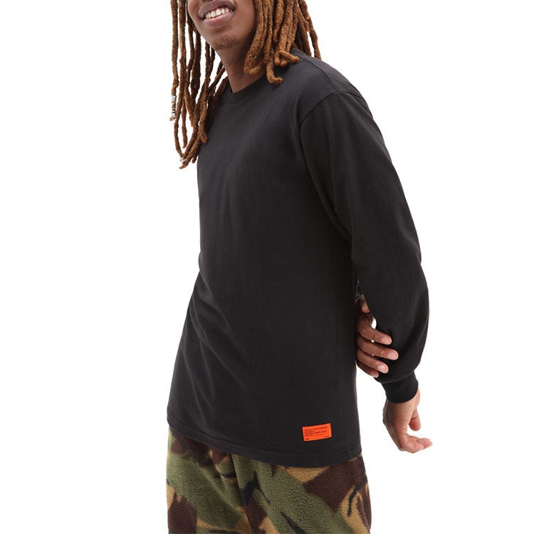 Vans x RBURN Long Sleeve T-Shirt 'Black' VN0A7SOZBLK - 4